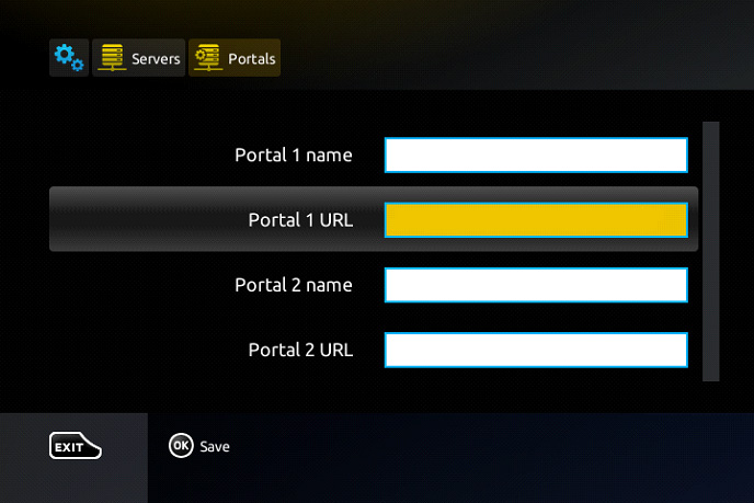 MAG Box - Enter Portal Details